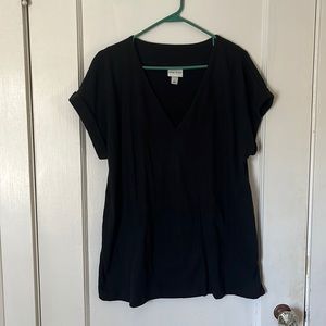 Ava and Viv V neck Short Sleeve